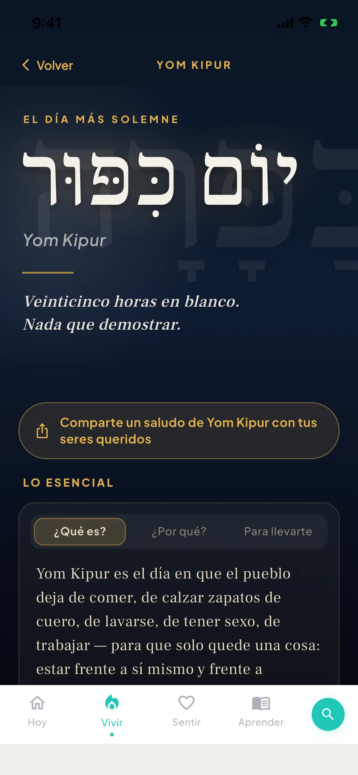 Jewish Holidays App — Rosh Hashanah, Yom Kippur, Pesach & all · My Jewish Day