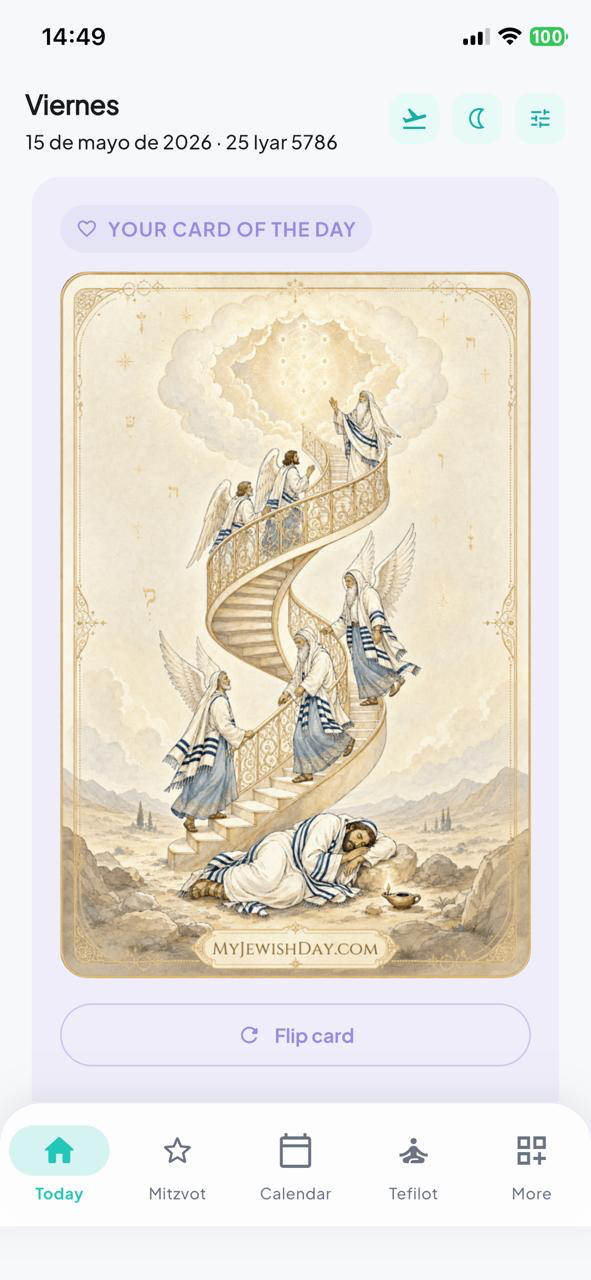 Daily Kabbalah card